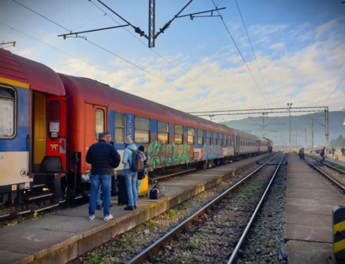 Med tåg och buss – hybridluff på Balkan